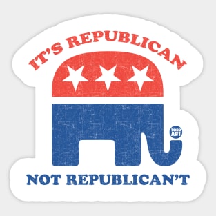 republican Sticker